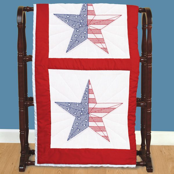 American Star White Quilt Blocks