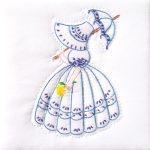 Parasol Lady 9" Quilt Blocks