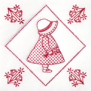 Sunbonnet Sue 9 inch Quilt Blocks