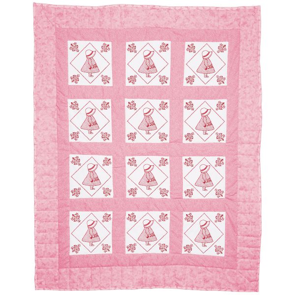 Sunbonnet Sue 9 inch Quilt Blocks