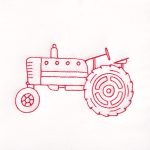 Old Tractor 9" Quilt Blocks