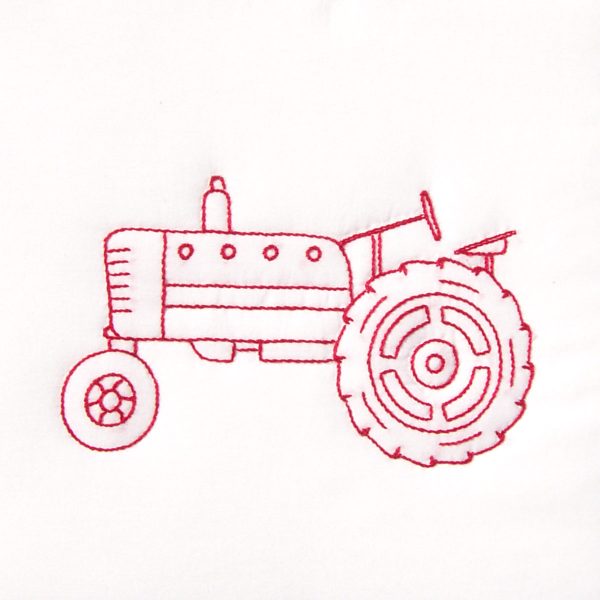 Old Tractor 9 inch Quilt Blocks