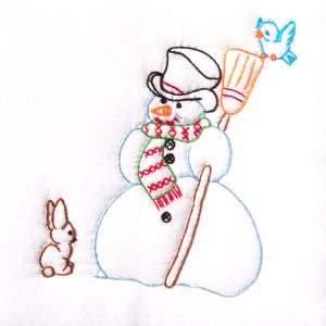 Snowman 9 inch Quilt Blocks