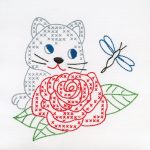 *** Kitten & Rose 9" Quilt Blocks