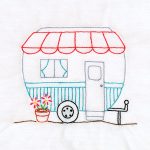 ** Happy Camper 9" Quilt Block