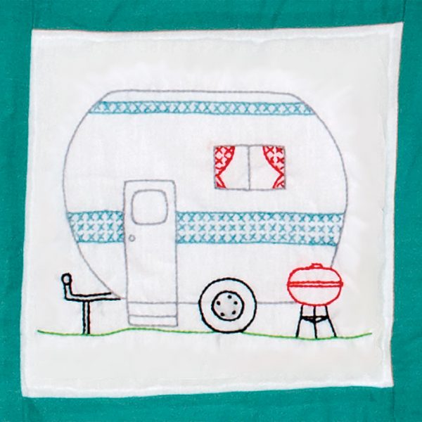 product id 737914 Happy Campers Theme Quilt Block-3