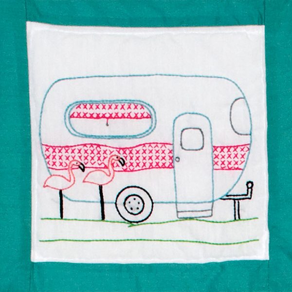 product id 737914 Happy Campers Theme Quilt Block-4