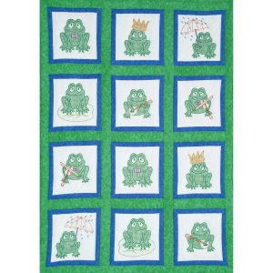 product id 737324 Frogs 9" Quilt Block Theme