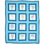 Antique Jars 9" Theme Quilt Blocks