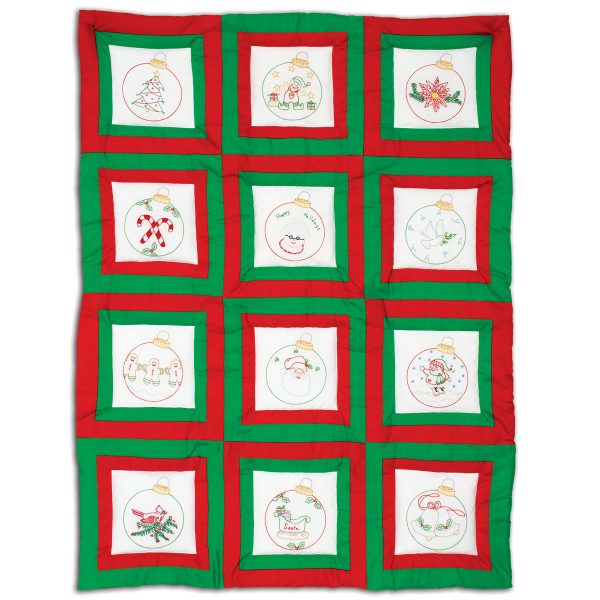 Ornaments Theme Quilt Blocks