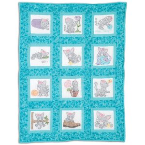 Kittens 9 inch Theme Quilt Blocks