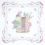 Basket of Flowers Wall Quilt
