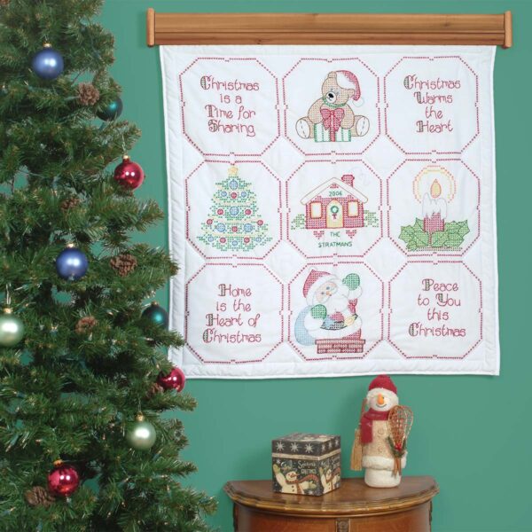 Christmas Blessing Wall Quilt - Image 2