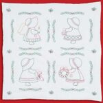 Sunbonnet Christmas Wall Quilt