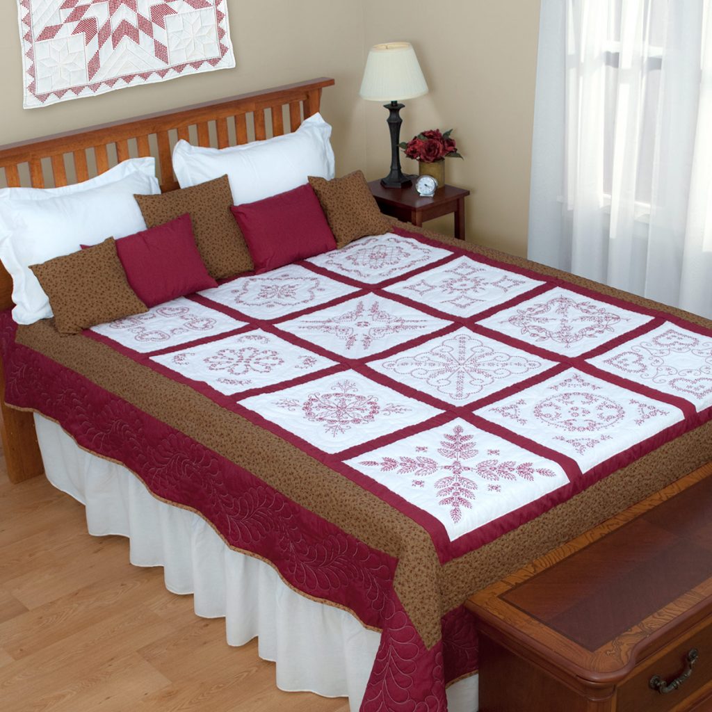 骐*骥様 Rei サイン特典付 QUILT the Complete Editi Happy Trails Panel Quilt Kit – Horseshoe Creek – Riley Blake