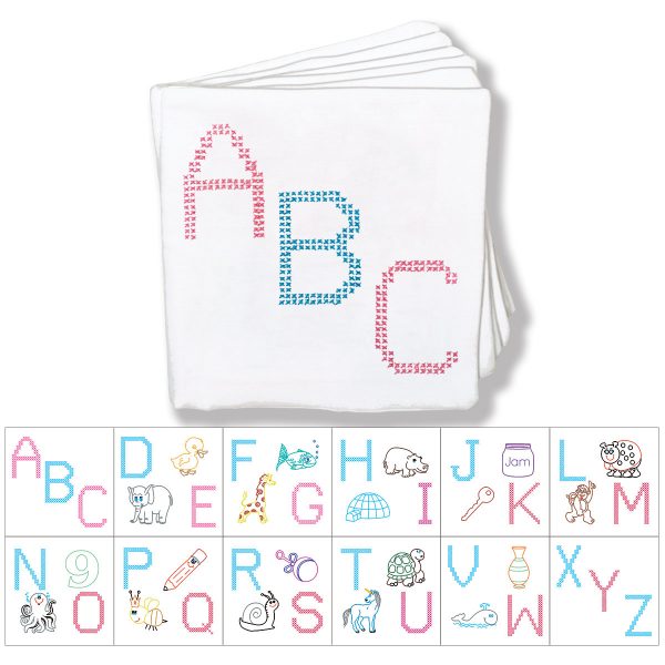 product id 84566 ABC Cloth Nursery Book