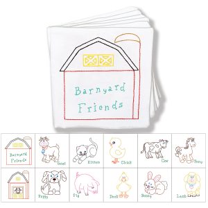 product id 84583 Barnyard Friends Cloth Nursery Book