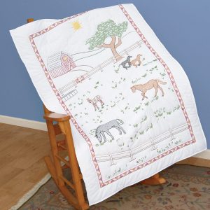 product id 940453 Field of Horses Lap Quilt Top