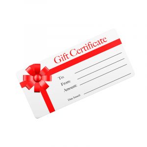 Gift Certificate