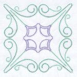 Cross-Stitch Design 18″ Quilt Blocks