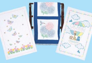 Quilt Blocks and Crib Quilt Embroidery Kits from Jack Dempsey Needle Art